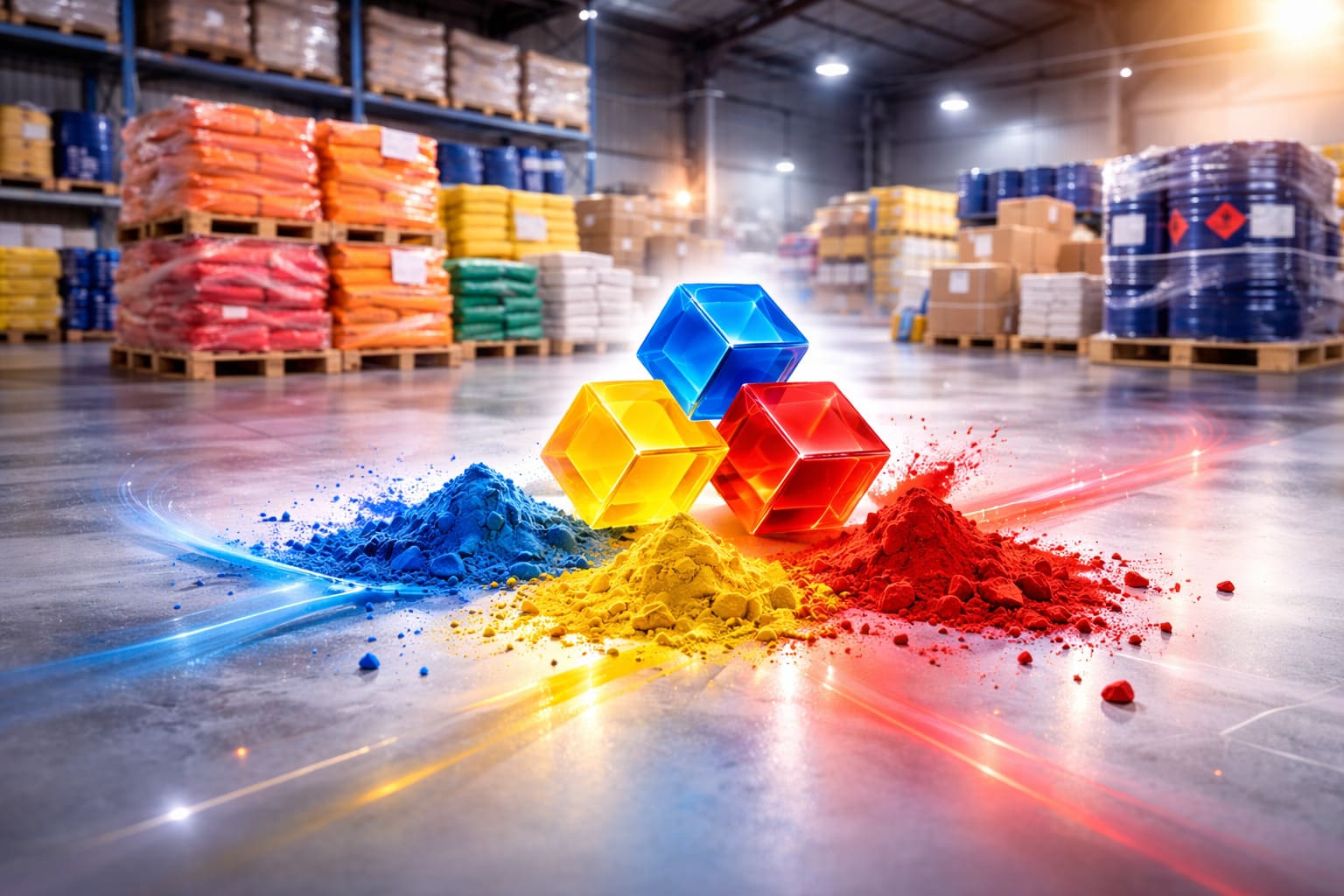 Пігменти та склад