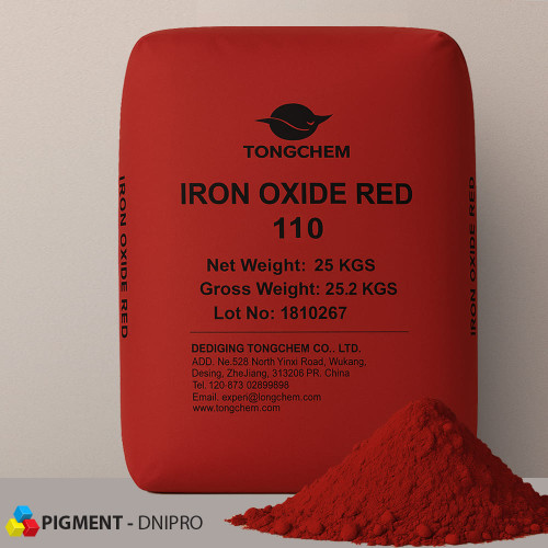 Пігмент залізоокисний червоний 110