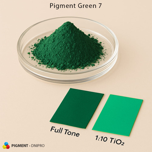 Пігмент зелений фталоціаніновий 7